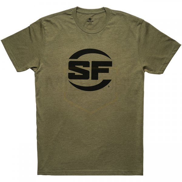 SureFire Button Logo T-Shirt - Olive - XL