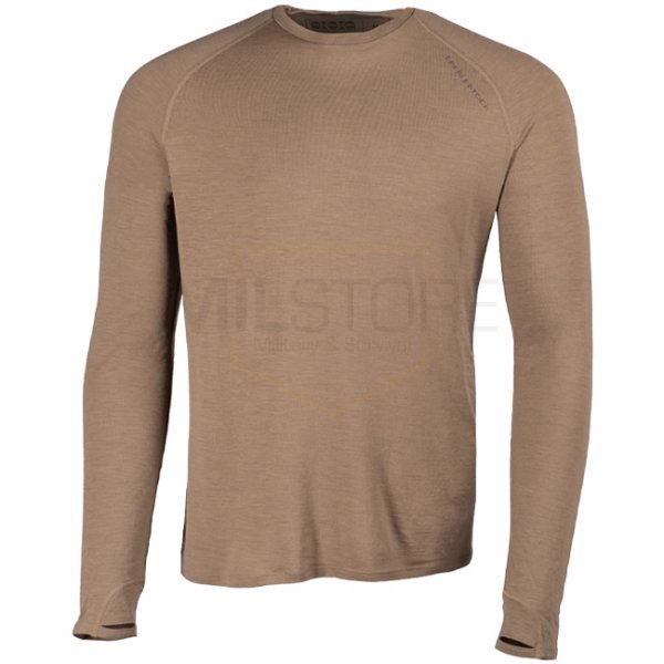 Eberlestock Lochsa Merino Long Sleeve - Dark Earth - S