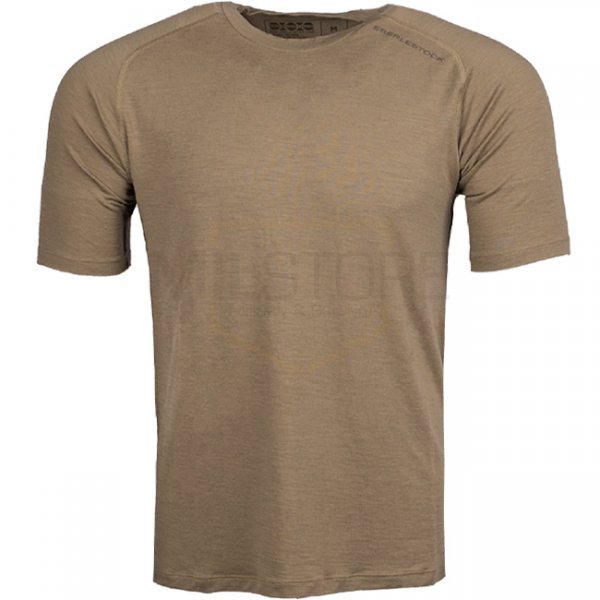 Eberlestock Lochsa Merino Short Sleeve - Dark Earth - S