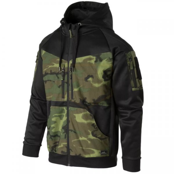 Helikon-Tex Rogue Tactical Hoodie FullZip - Black / ERDL - L
