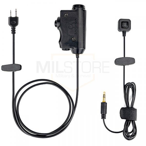 Earmor M52 Tactical PTT & Finger Switch - ICOM