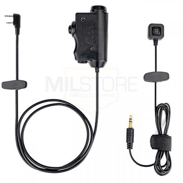 Earmor M52 Tactical PTT & Finger Switch - Kenwood