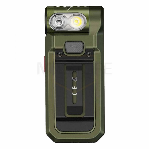 Fenix SW05R-UV Clip On Flashlight UV Light - Green