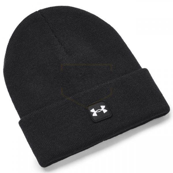 Under Armour Halftime Cuff Beanie - Black / White