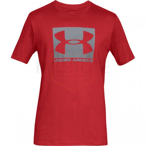 Under Armour Boxed Sportstyle Short Sleeve T-Shirt - Red - 2XL