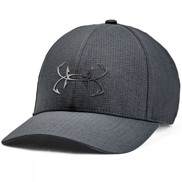 Under Armour Mens Iso-Chill ArmourVent Fish Adjustable Cap - Grey