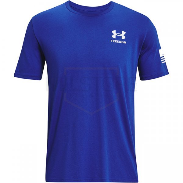 Under Armour Freedom Flag T-Shirt - Royal - 2XL
