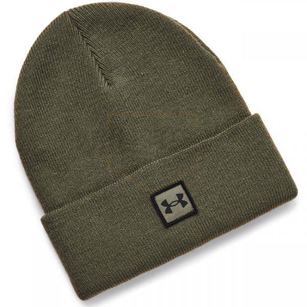 Under Armour Halftime Cuff Beanie - Marine OD Green / Black