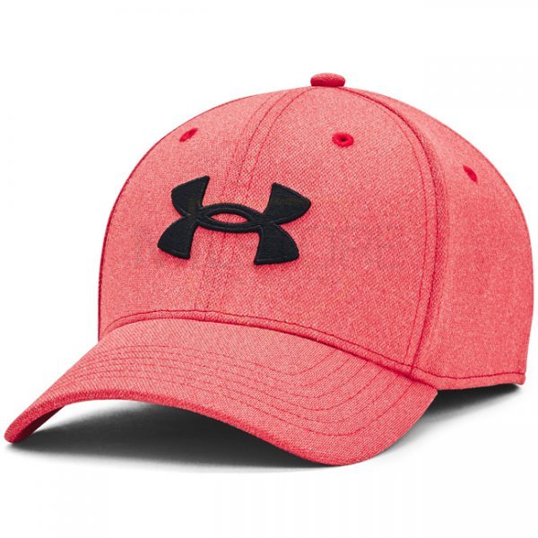 Under Armour Mens Blitzing Low Stretch Fit Cap - Red / Black - XL/2XL