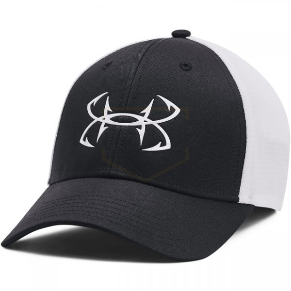 Under Armour Mens Fish Hunter Mesh Cap - Black - M/L