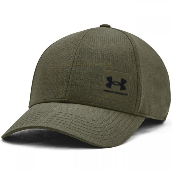 Under Armour Mens ArmourVent Stretch Fit Cap - Marine OD Green - XL/2XL