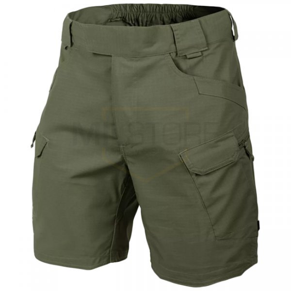 Helikon-Tex UTS Urban Tactical Shorts 8.5 PolyCotton Stretch Ripstop - Olive Green - L