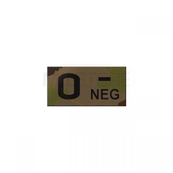 Pitchfork O NEG Blood Type IR Patch - Woodland 90