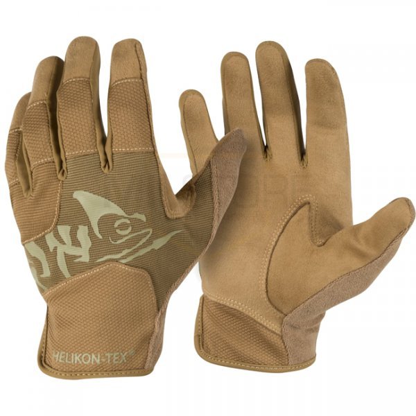 Helikon-Tex All Round Fit Tactical Gloves - Coyote / Adaptive Green A - L