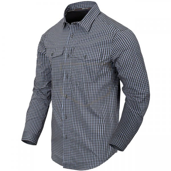 Helikon-Tex Covert Concealed Carry Shirt - Phantom Grey Checkered - XS