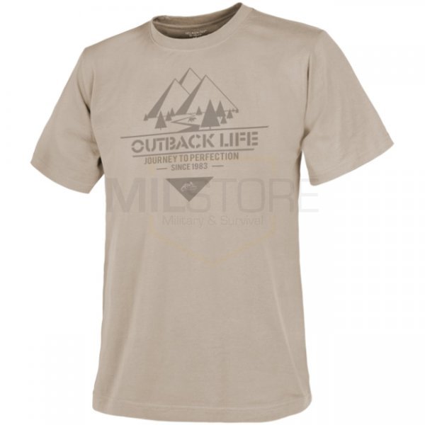 Helikon-Tex T-Shirt Outback Life - Khaki - 3XL