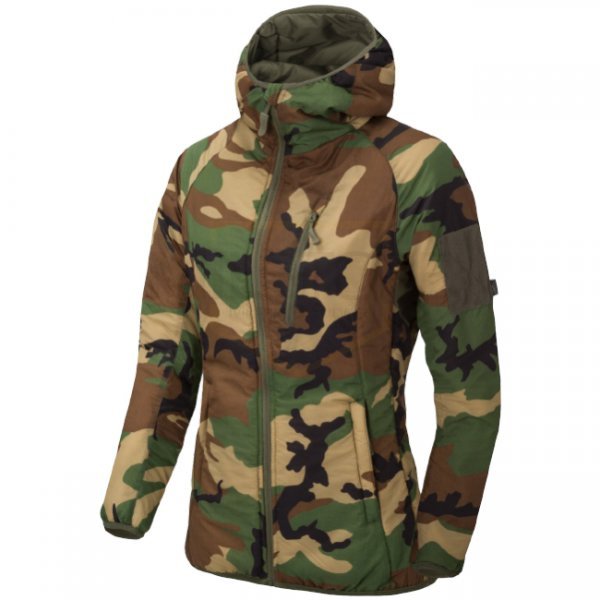 Helikon-Tex Women's Wolfhound Hoodie Jacket - US Woodland - L