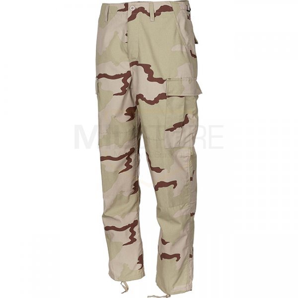 MFH BDU Combat Pants Ripstop - 3-Color Desert - M