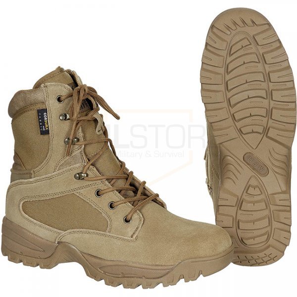 MFH Boots Mission Cordura - Coyote - 43