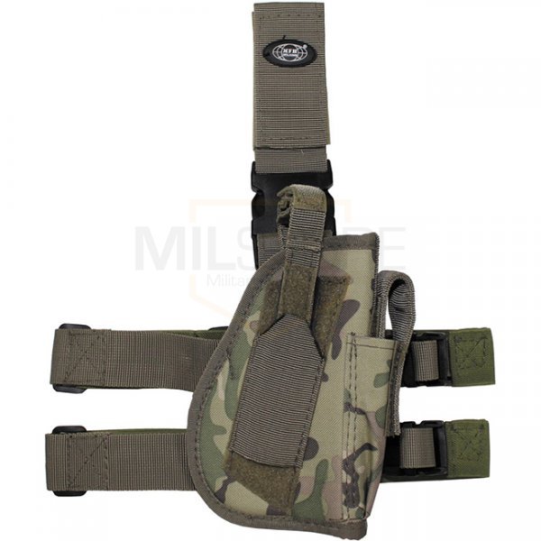 MFH Pistol Leg Holster Standard Right Hand - Operation Camo