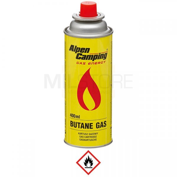 Alpen Camping Valve Gas Cartridge Butane 220 g