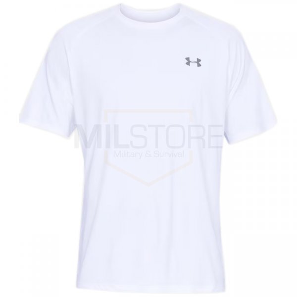Under Armour Tech 2.0 Short Sleeve T-Shirt - White - 5XL