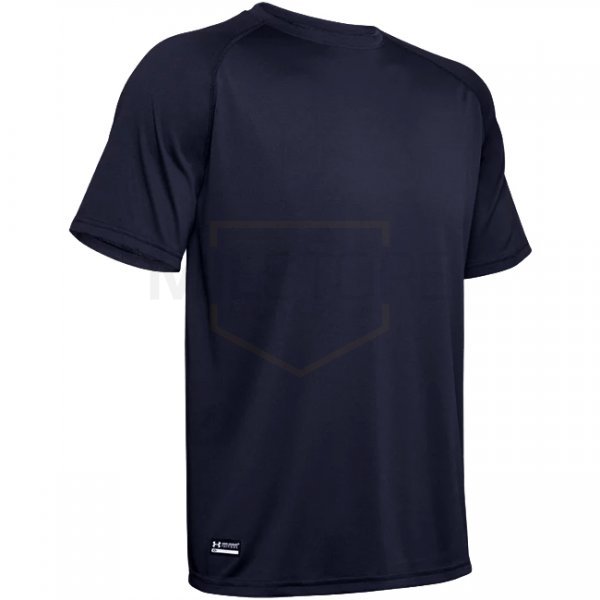 Under Armour Mens Tactical Tech Short Sleeve T-Shirt - Navy Blue - XL