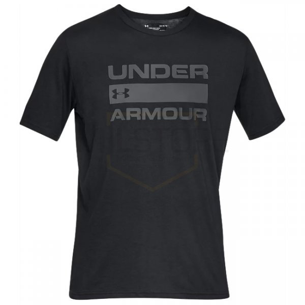 Under Armour Mens Team Issue Wordmark Short Sleeve - Black - S
