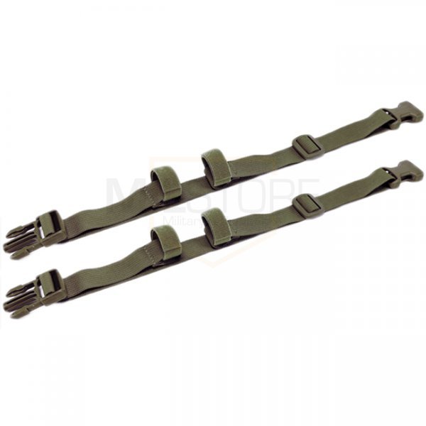 Pitchfork Compact Hydration Pack Compression Straps - Ranger Green