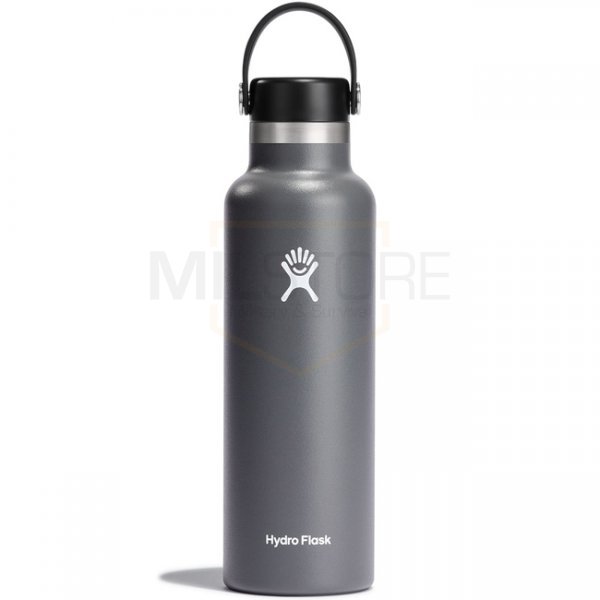 Hydro Flask Standard Mouth Insulated Water Bottle & Flex Cap 21oz - Stone