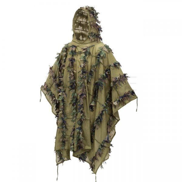 Helikon-Tex Leaf Ghillie Poncho - US Woodland