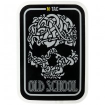 M-Tac Old School Reflective Sticker Large - Black