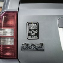 M-Tac Old School Reflective Sticker Large - Black