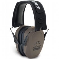 Walkers Razor Slim Passive Earmuff - Dark Earth