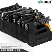 Savior Equipment Pistol Rack 4 Slots - Black