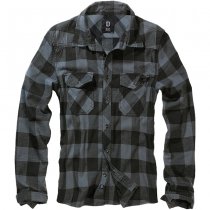 Brandit Checkshirt - Black / Grey - 8XL