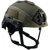 Agilite Team Wendy Exfil Carbon Helmet Cover - Ranger Green