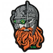 M-Tac Red Beard Rubber Patch - Colored