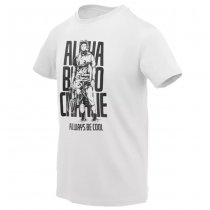 Helikon-Tex T-Shirt ABC Alfa Bravo Charlie - White - XL