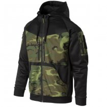 Helikon-Tex Rogue Tactical Hoodie FullZip - Black / ERDL