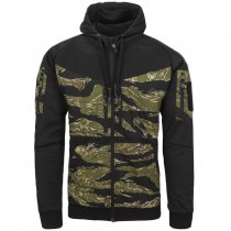 Helikon-Tex Rogue Tactical Hoodie FullZip - Black / ERDL - L