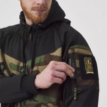 Helikon-Tex Rogue Tactical Hoodie FullZip - Black / ERDL - L