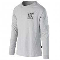 Helikon-Tex T-Shirt Long Sleeve ABC Always Be Cool - Mid Grey Melange - L