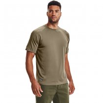 Under Armour Mens Tactical Tech Short Sleeve T-Shirt - Tan - L