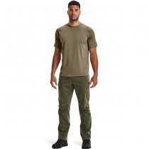 Under Armour Mens Tactical Tech Short Sleeve T-Shirt - Tan - L