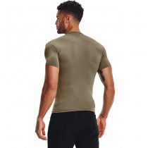 Under Armour Mens Tactical HeatGear Compression T-Shirt - Federal Tan - L