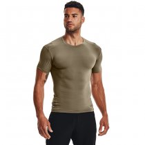 Under Armour Mens Tactical HeatGear Compression T-Shirt - Federal Tan - L
