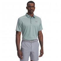 Under Armour Tech Polo - Silica Green / Pitch Grey - L