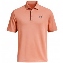 Under Armour Tech Polo - Canyon Pink / Pitch Grey - XL