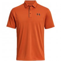 Under Armour Tech Polo - Burnished Orange / Pitch Grey - 3XL